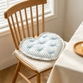 thumbnail image 3 of Tarmeek Retro Striped Plaid Heart Shaped Throw Pillow Cushion 20x20 Inch, Polyester PP Cotton Filled Decorative Cushion for Sofa Bed Living Room, White, 3 of 6