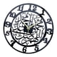 thumbnail image 5 of Reloj de Pared Acrílico con Números Arábigos Negros, Minimalista, Redondo, de 12 Pulgadas, para Oficina, Habitación, , Aniversario., 5 of 9