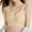Beige, variant on Women's Seamless Back Hugging Beauty Bra Without Steel Rings Fixed Chest Support Vest Bra Front Closure Wireless Bra Small Bra Workout Sports Bra for Women Womens Bras No Underwire No Padding Maximum