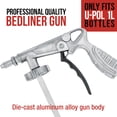 thumbnail image 3 of Custom Coat Professional Quality Bedliner Application Gun with Regulator - Fits 1L U-POL Bottles, 3 of 7