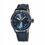 Blancpain 5000-0240-O52A Fifty Fathoms Bathyscaphe Blue Sail Canvas Men's Automatic Watch