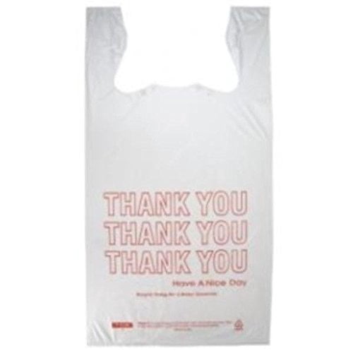 Prime Plastics Small T-Shirt Hdpe Thank You Plastic Shopping Grocery ...
