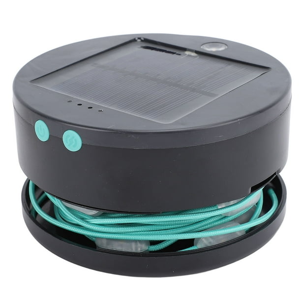 Lámpara LED Portátil Para Camping, Guirnaldas De Luces Solares, Batería De 1500mAh, Multifuncional, Recargable Por USB, Resistente Al Agua Para Patio