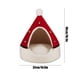 thumbnail image 3 of Cama Navidea Roja Para Mascotas, Casita Para Perros Y Gatos, Funda Extrable Y Lavable, Suave Y Clida Tela Polar, Ideal Para Mascotas Pequeas, Espacio Cmodo Para Dormir, Apta Para Uso, Ukhbmc, 3 of 6