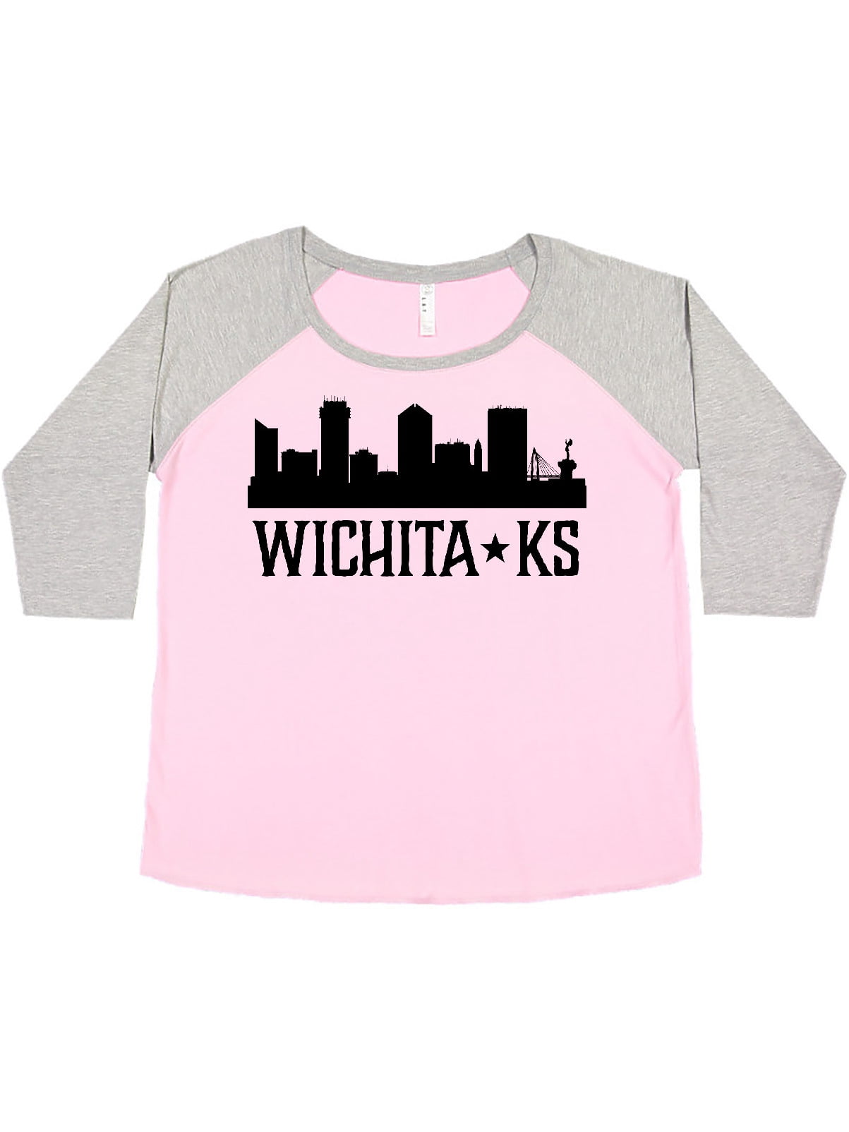 outdoor and living spring show in wichita ks on Inktastic Inktastic Wichita Kansas City Skyline Adult Women S Plus Size T Shirt Female Baseball Pink And Heather 2x Walmart Com Walmart Com