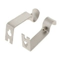 thumbnail image 1 of 2 Pieces Metal Curtain Rod Bracket Window Rod Hook r Home Ornament, 1 of 6