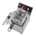 thumbnail image 2 of STAWAY 1750W Commercial Deep Fryer 12Qt - Fast Heating, Adjustable Temp Control, Perfect for Restaurants & Parties - Easy Clean Stainless Steel, 2 of 9