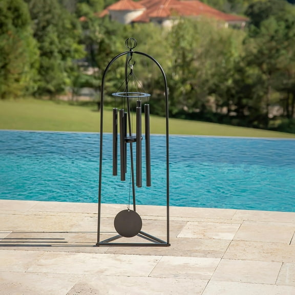 Avria Hand Tuned Wind Chime Tabletop Display 15.6W x 43.7H