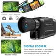 thumbnail image 3 of 1080P HD Infrared Night Vision Device with 4x Digital Zoom,NV650 HD Monocular Telescope for Hunting Outdoor, 3 of 7