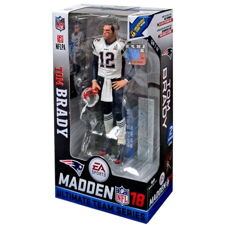 McFarlane NFL EA Sports Madden 18 Ultimate Team Series 2 Tom Brady Action Figure [White