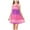 Pink A, variant on Dresses for Girls,Ombre Print Sleeveless Tank Dress with Simple Design for Girls Casual Summer and Layering Wear,Girls Dresses Purple
