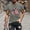 Gray, variant on Men's Short Sleeve Patriotic American Flag Design with Horse Funny Graphic T-Shirt Casual Mens Big & Tall Gym Workout Shirts 3X 4X 5X Summer Savings