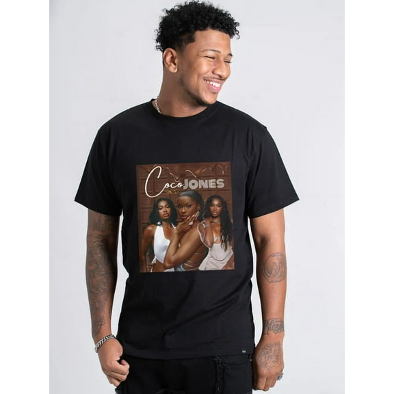 CoCo Jones Unisex Jersey Short Sleeve Tee T-Shirt, for men & women, up to size 5XL.