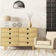 thumbnail image 5 of Juego de 4 patas de madera para muebles (15 cm), patas de cama, patas de mesa de centro, patas rectas para muebles de cocina, acabado en nogal, con accesorios de instalación para sillón, mesita de noche, armario, cajón, etc. JM, 5 of 5