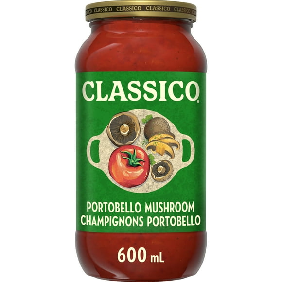 Classico Portobello Mushroom Pasta Sauce, Classico Roasted Portabello Mushroom 600ML