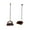 Coffee, variant on 3-in-1 Broom Dustpan and Floor Brush Set, 33 Inch Long Handle for Comfortable Sweeping, Rotatable Head with Heavy-Duty Bristles, Hidden Storage Design for Home Office Use