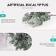 thumbnail image 3 of 3 tallos de eucalipto artificiales, hojas de eucalipto artificiales, suministros para arreglos florales., 3 of 6