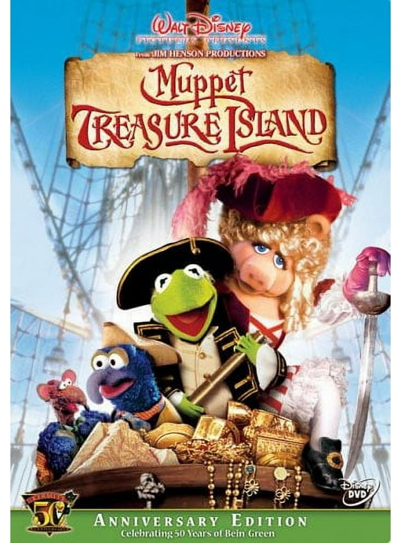 Muppets: Muppet Treasure Island (DVD) Kermit's 50th Anniversary Edition