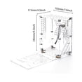 thumbnail image 2 of Boîtier d'ordinateur portable de petite taille, coque en plexiglas, boîtier compact pour PC de bureau, carte mère Mini-ITX, alimentation flexible, 2 of 3
