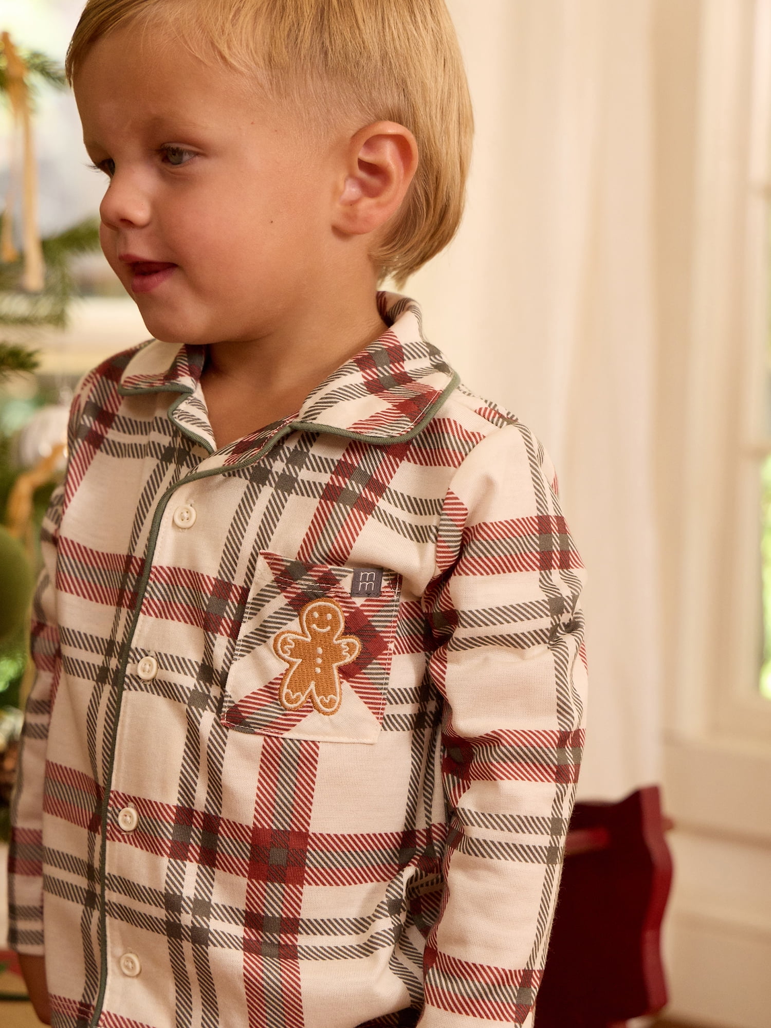 Modern Moments by Gerber Christmas Coat Set Pajama, 2-Piece, Sizes 12 Months - 5T