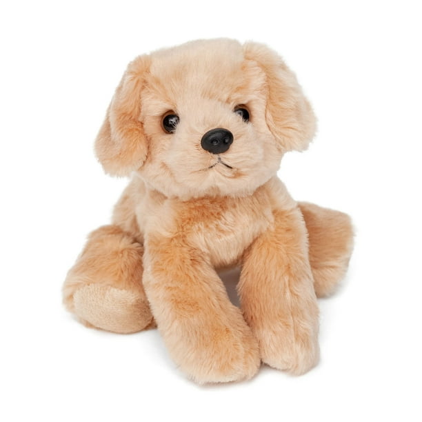 Jolitee Golden Retriever Animales de peluche Perro Suave Huggable Golden Retriever Felpa Perro Bronceado Animal de peluche Pequeño Perro de peluche Peluche 6.5x7 El mejor perro de peluche Labrador de