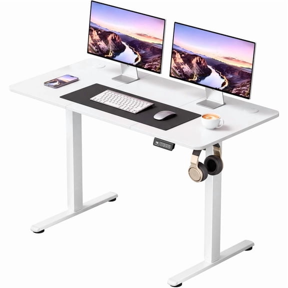 Furmax 48" x 24" Home Office Electric Height Adjustable Standing Desk