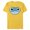 Yellow, variant on Disney Frozen 2 Bruni Cute Salamander Big Face - Short Sleeve Blended T-Shirt for Adults - Customized-Putty Snow Heather