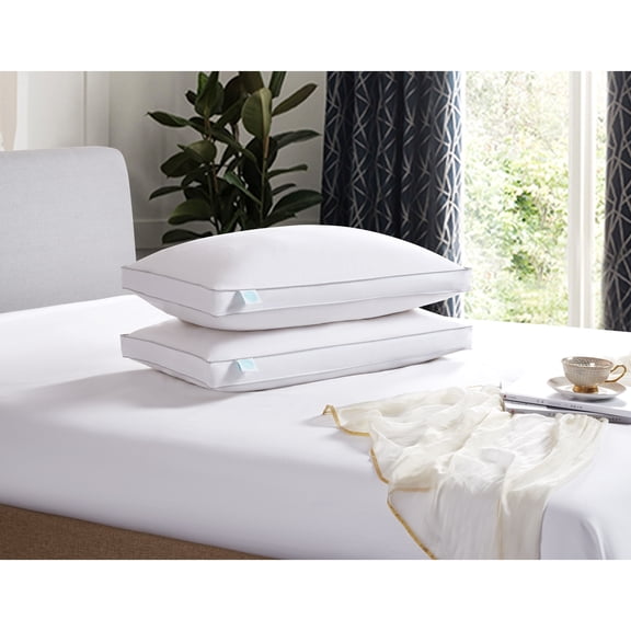 Martha Stewart  White Feather and Down Pillows (Set of 2)