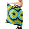 thumbnail image 4 of HAPPY BAY Women's Bikini Skirt Beachwear Sarong Coverups Swimsuit Swim Cover up Summer Wraps Bathing suit Swimwear Beach Wrap Skirts for Women One Size Navy, Tie Dye, 4 of 4