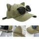 thumbnail image 3 of Gorra de Béisbol con Orejas de Gato para Mujer - Gorra Trucker Perforada Ajustable para Verano, Deportes y Actividades al Aire Libre, 3 of 9