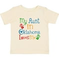 thumbnail image 3 of Inktastic My Aunt in Oklahoma Loves Me Boys or Girls Baby T-Shirt, 3 of 5