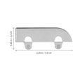 thumbnail image 2 of WEUVEB Sliding Door Track Wheels, Stainless Steel, Smooth Operation, for Furniture, Silver, 4Pcs, 2 of 8
