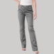 thumbnail image 2 of Pantalones de trabajo rectos de color liso para mujer: cierre con botones, bolsillos, pantalones informales de cintura alta para ir al trabajo., 2 of 5