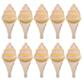 thumbnail image 1 of 10 globos de helado, bonitos globos de aluminio con forma de cono de helado para fiestas y celebraciones, globos de aluminio para fiestas de cumpleaños, globos inflables novedosos., 1 of 6