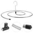thumbnail image 3 of 2 unids en forma de espiral en forma de secado Percha de lavandería para lámina de cama Manta de toalla de baño, 3 of 7