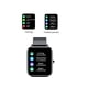 thumbnail image 3 of Reloj inteligente JAMW GPS Fitness Tracker negro 5 ATM, 3 of 5