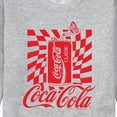 thumbnail image 3 of Coca-Cola - Warped Coke Can - Men's Crew Neck Fleece Pullover, 3 of 5