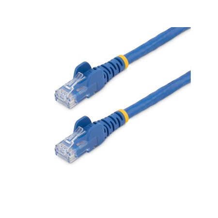 UPC: 0065030884938 | StarTech.com 1 ft. CAT6 Ethernet cable – 10 Pack – ETL Verified – Blue CAT6 Patch Cord – Snagless RJ45 Connectors – 24 AWG Copper Wire – UTP Ethernet Cable (N6PATCH1BL10PK)