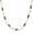 White coconut shell + black beads, variant on Puka Shell Necklace Men Summer Surfer Necklace Seashell Necklaces for Women Beach Necklaces for Men Beach Jewelry[f5055]