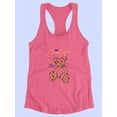 thumbnail image 3 of Grateful Today Tomorrow Racerback Tank Women -Image by Shutterstock, Female Large, 3 of 4