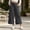 Dark Gray women's wide leg capri pants a1, variant on BRELIL Women's Wide Leg Drawstring Capri Pants with Pockets Flowy Casual Streetwear Loungewear Activewear Yoga Trousers Summer Loose Fit, Khaki XL