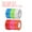 Red/Orange/Blue/Green/White/Pink, variant on Uxcell Flagging Tape Non-Adhesive Plastic Neon Survey Marking Tapes for Tree Hunting Boundaries Red/Orange/Blue/Green/Yellow/Pink