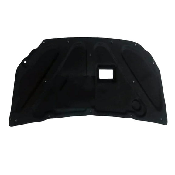 Car Hood Insulation Pad, Fits For Hyundai Accent 2005-2011, Engine Bay Heat Shield Sound Deadener, Hood Heat Shield Engine Waterproof Thermal Barrier- Black