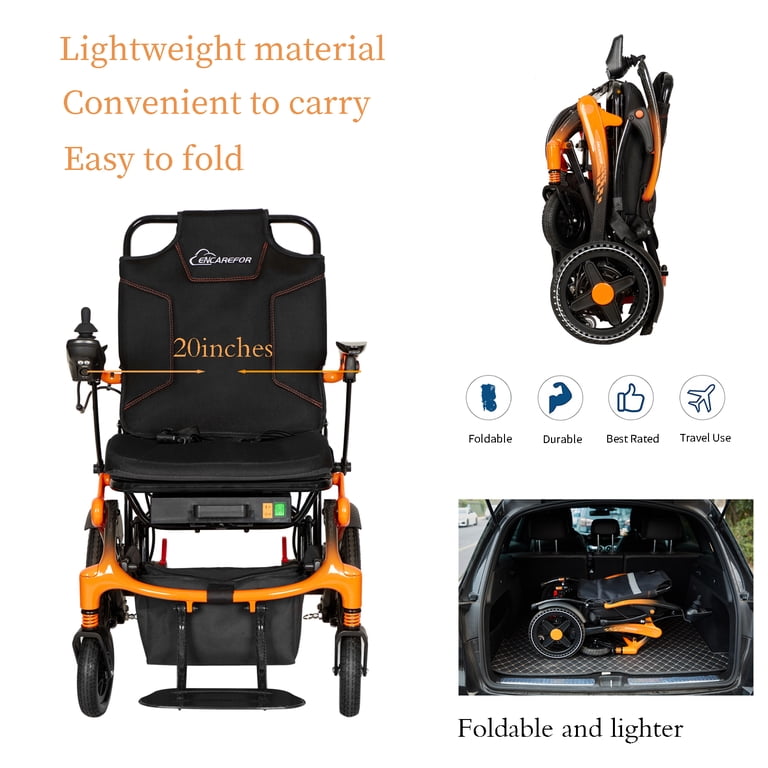 34Lb Carbon Fiber Lightweight Electric wheelchairs for Travel,15
