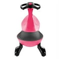 thumbnail image 4 of Zigzag Cars Pink Push & Pedal Ride-On for Toddlers & Kids, 15.25 x 12.5 x 30 in, 4 of 6