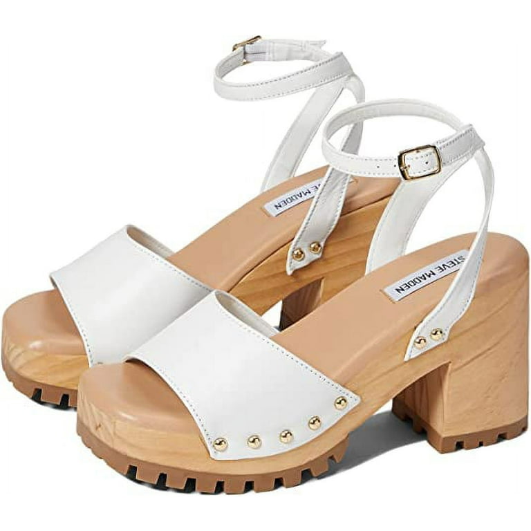 Platform Sandals Steven Foreva Sandal Steve Madden Ocala White