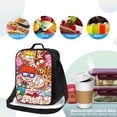 thumbnail image 4 of Rugrats Insulated Lunch Bags Bento Bag Zipper Portable Lunch-Box Shoulder Bag With Adjustable Shoulder Strap, 4 of 9