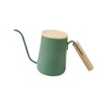 thumbnail image 4 of deevoka Gooseneck Coffee Kettle Long Narrow Spout Pour over Coffee Kettle for Office 350ml green, 4 of 9
