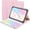 Light Pink, variant on Universal Keyboard Case for 9.7",10.1",10.2",10.5",10.9",11" | Tablets iPad Samsung Fire Pixel Android 10.1 inch, 7 Color Rainbow Backlit Removable Keypad with Pen Holder(Pink) + Mouse