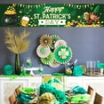 thumbnail image 4 of Dopebox Outdoor Patio Must Haves 2024 Happy St. Patrick 's Day Banner Banner Outdoor Indoor Decoration, Outdoor Decor (C), 4 of 7